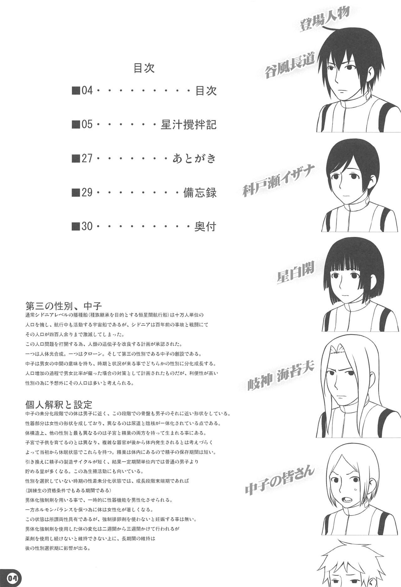 Gay Reality Hoshijiru Kakuhanki - Knights of sidonia | sidonia no kishi Gostoso - Page 4