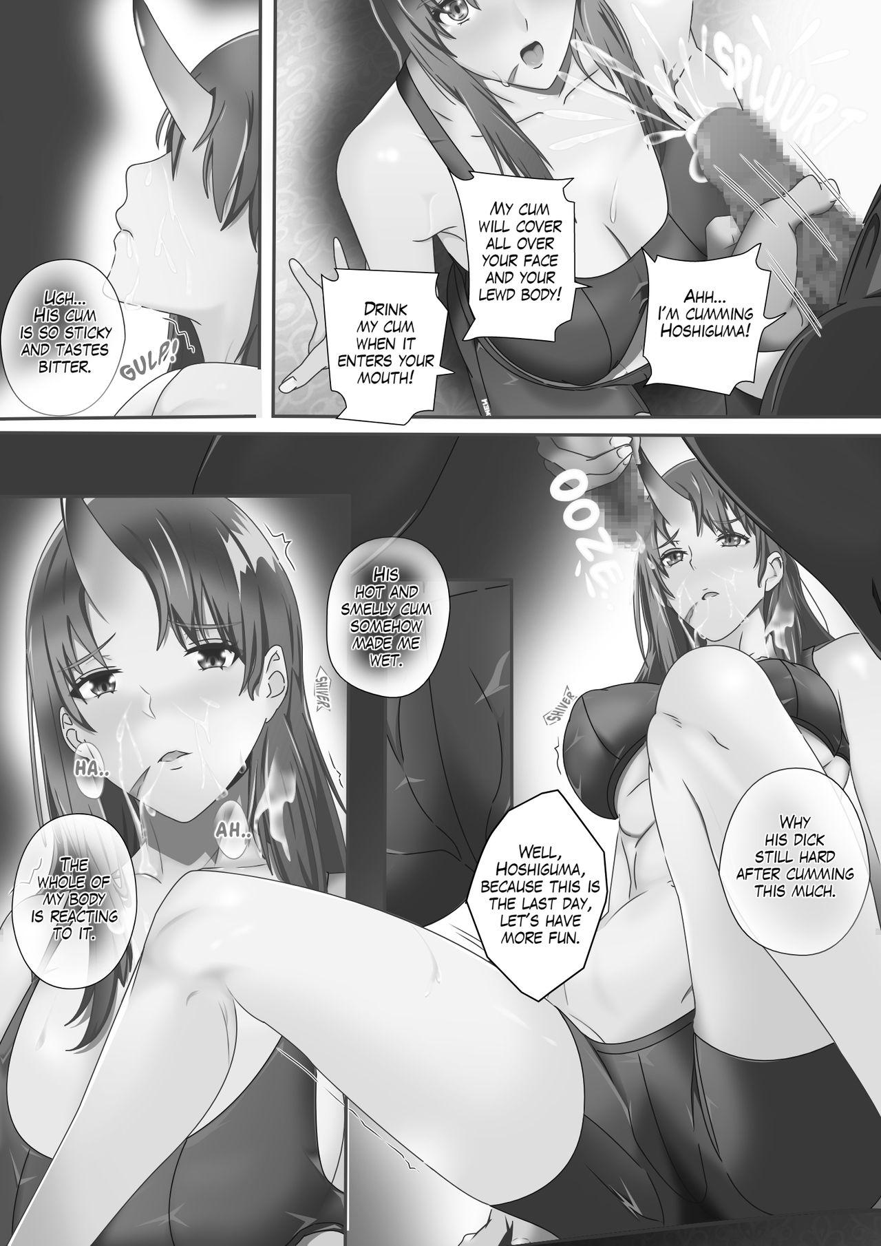 Seduction Porn Hoshiguma's Secret Contract - Arknights Rough Fucking - Page 5