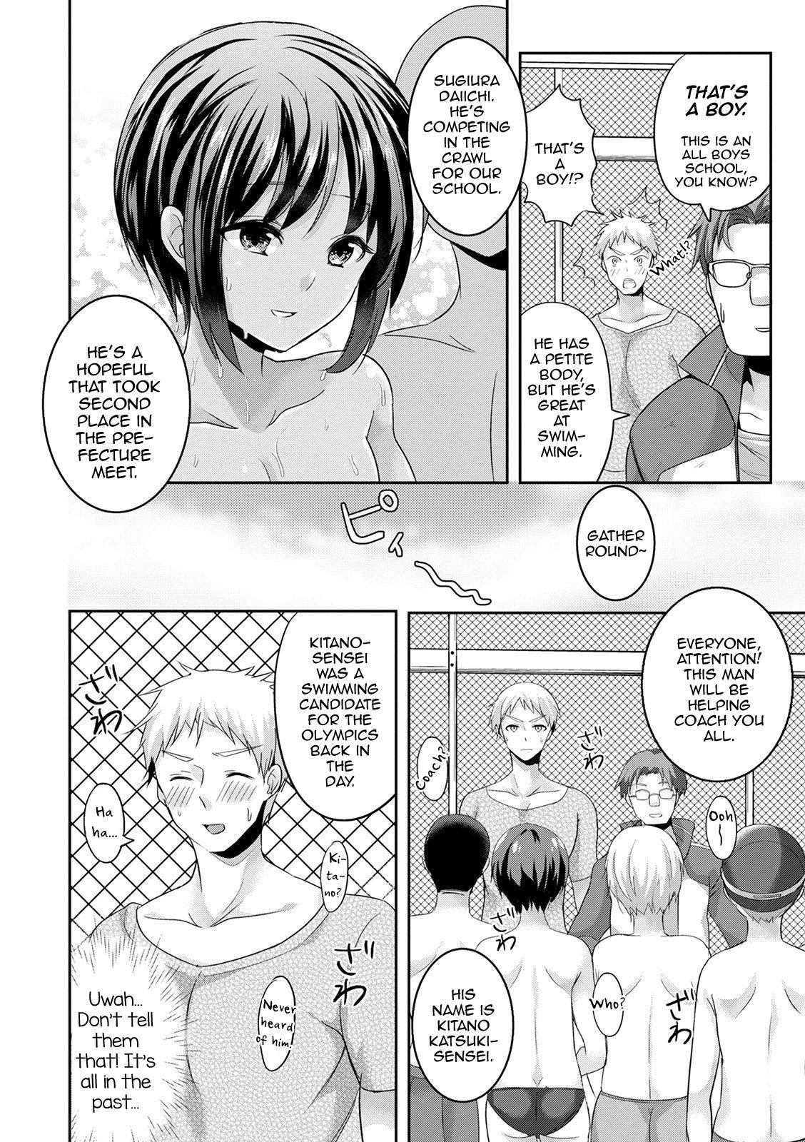 Brunettes Mermaid wa Otokonoko White Girl - Page 2