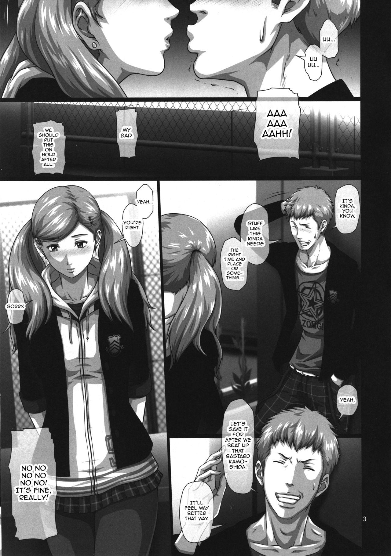 Porno Nakama o Uragiru Hodo made ni Kanochi Shiteita Onna Kaitou Panther | The Phantom Thief Panther Who Has Fallen so Low That She'd Betray Her Friends - Persona 5 Double - Page 2