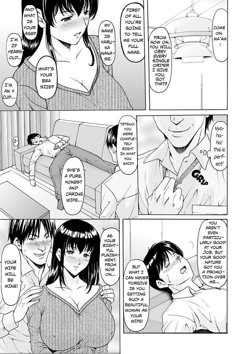 Gay Rimming Saimin Netorare Duma Haruka Ch. 1 Bukkake Boys - Page 11