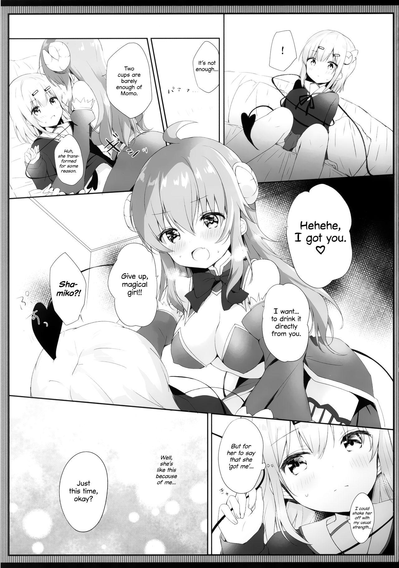 Prostitute Shamiko wa Yokoshima Mazoku dattan da ne - Machikado mazoku | the demon girl next door Verification - Page 8