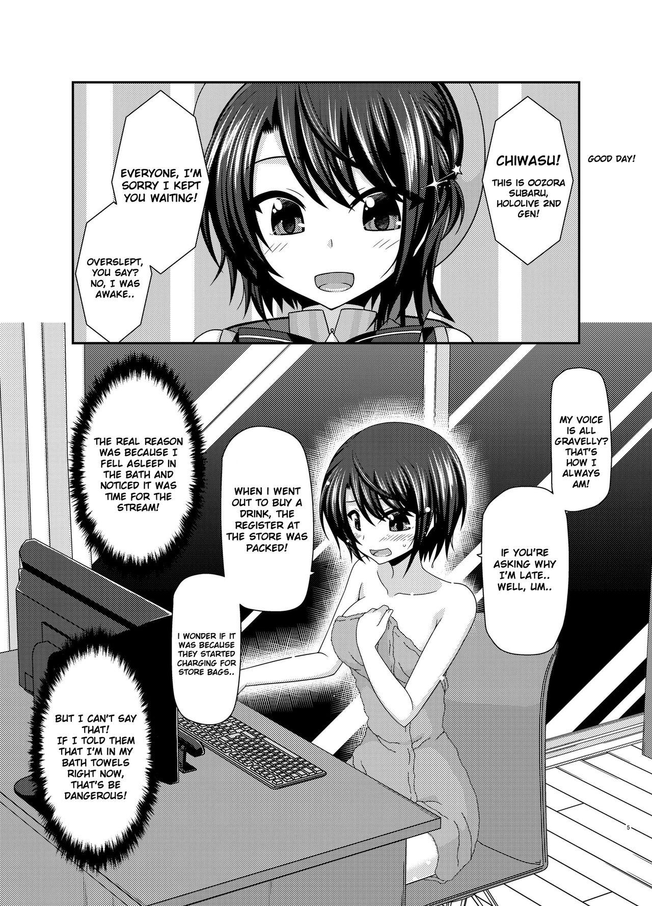 Bedroom Haishin Gamen no Mukougawa | The other side of the broadcast Orgasmus - Page 5