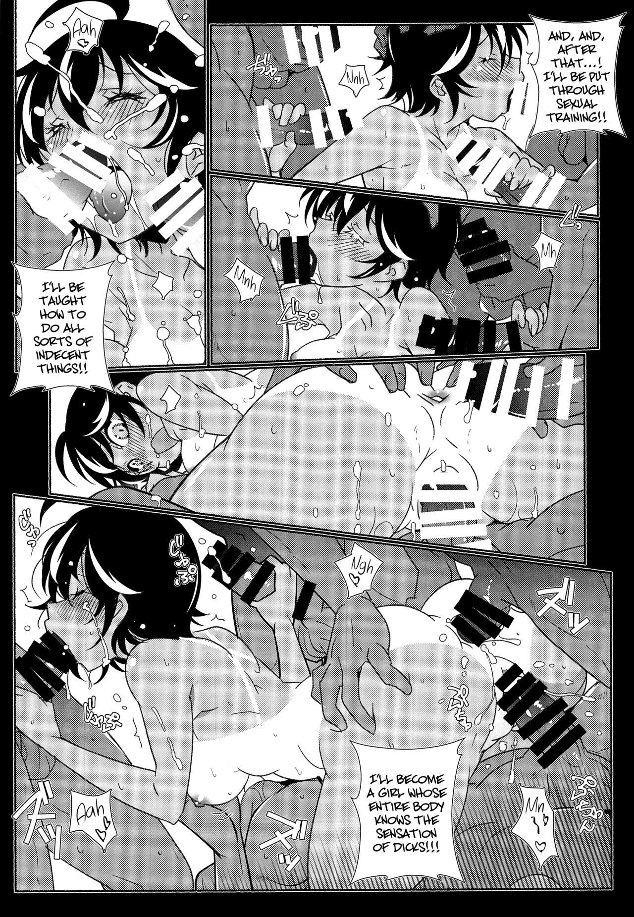 Femdom Porn Bousou Otome side Kuro - Bokutachi wa benkyou ga dekinai First Time - Page 6