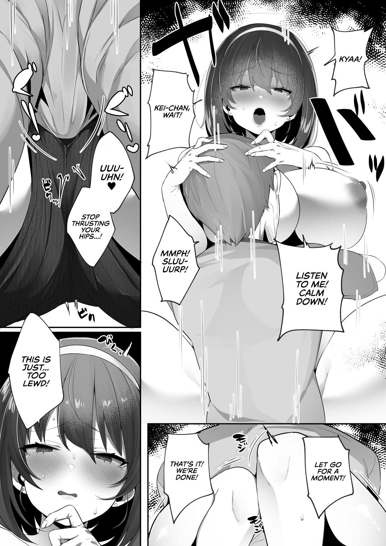 Women Sucking Kareshi Mochi no Kyonyuu Osananajimi o NTR Nakadashi Suru Hon - Original Game - Page 11