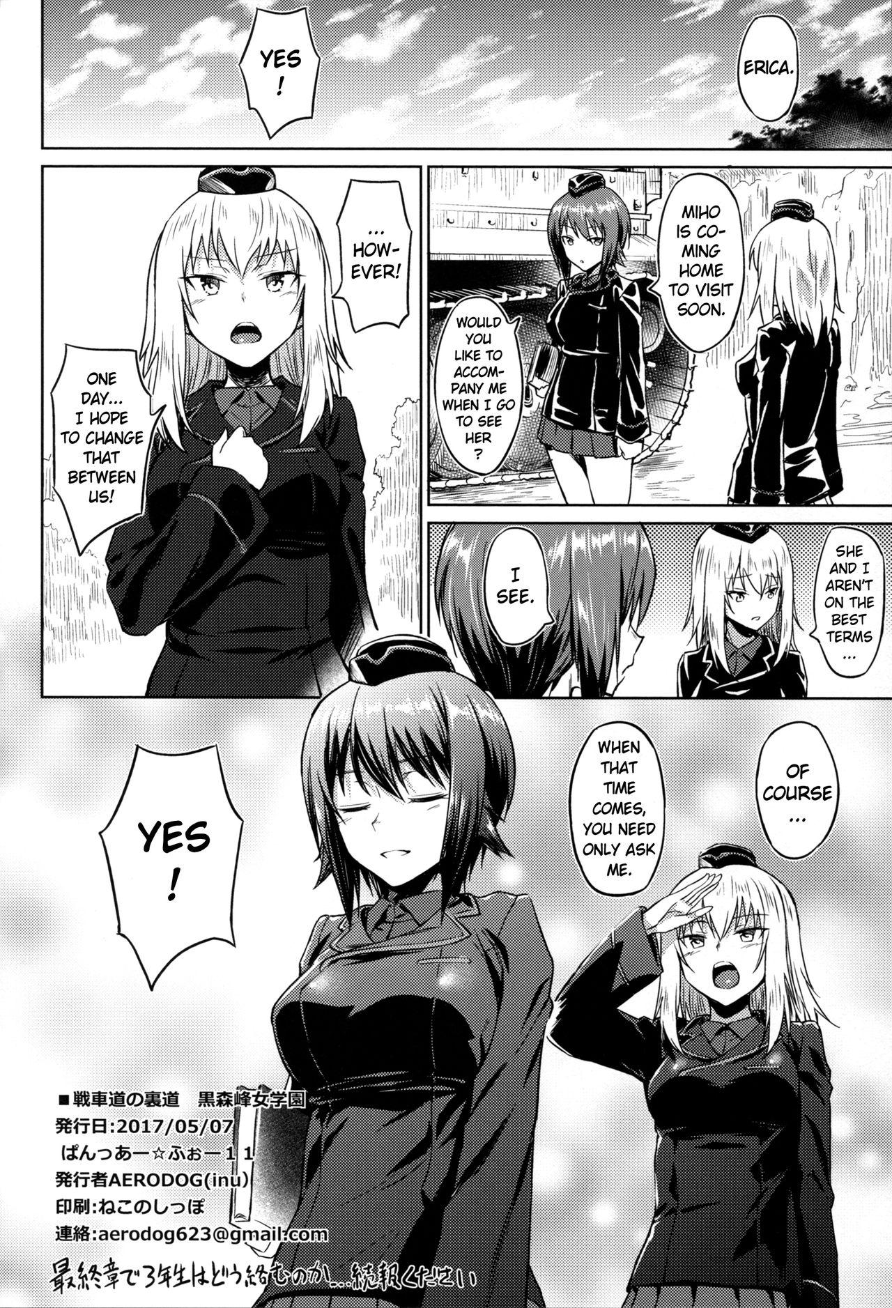 Rough Porn Senshadou no Uramichi Kuromorimine Jogakuen | The Secret Path of Tankery Kuromorimine Girls' Academy - Girls und panzer Hot Milf - Page 42