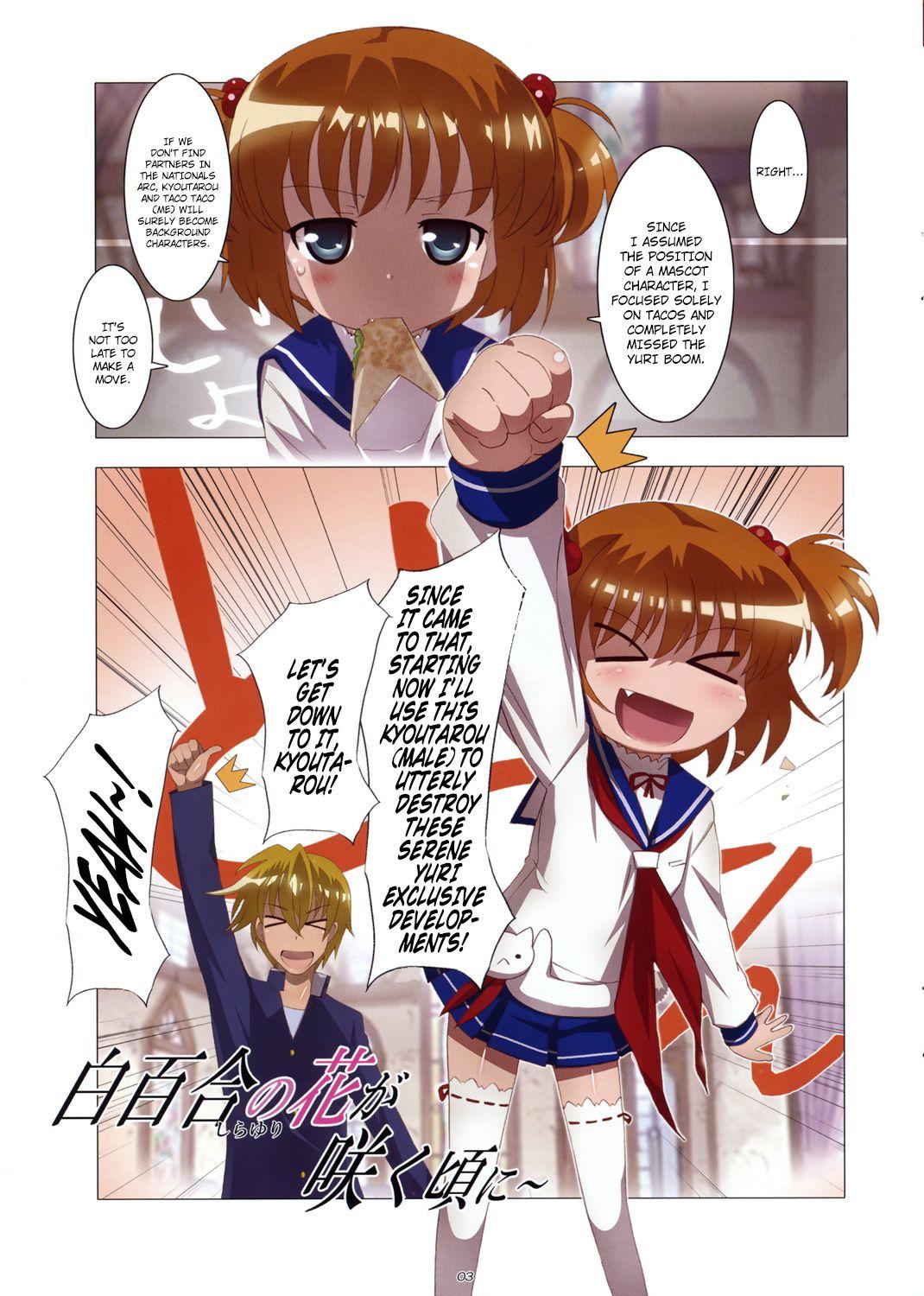 Hot Whores Shirayuri no Hana ga Saku Koro ni | When the White Lilies Bloom - Saki Ameture Porn - Page 4