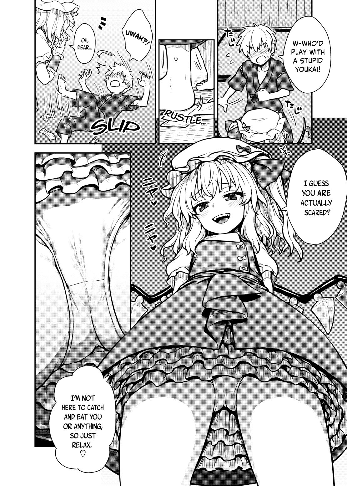 Whipping Flan-sama ga Arawareta! - Touhou project Camgirl - Page 5