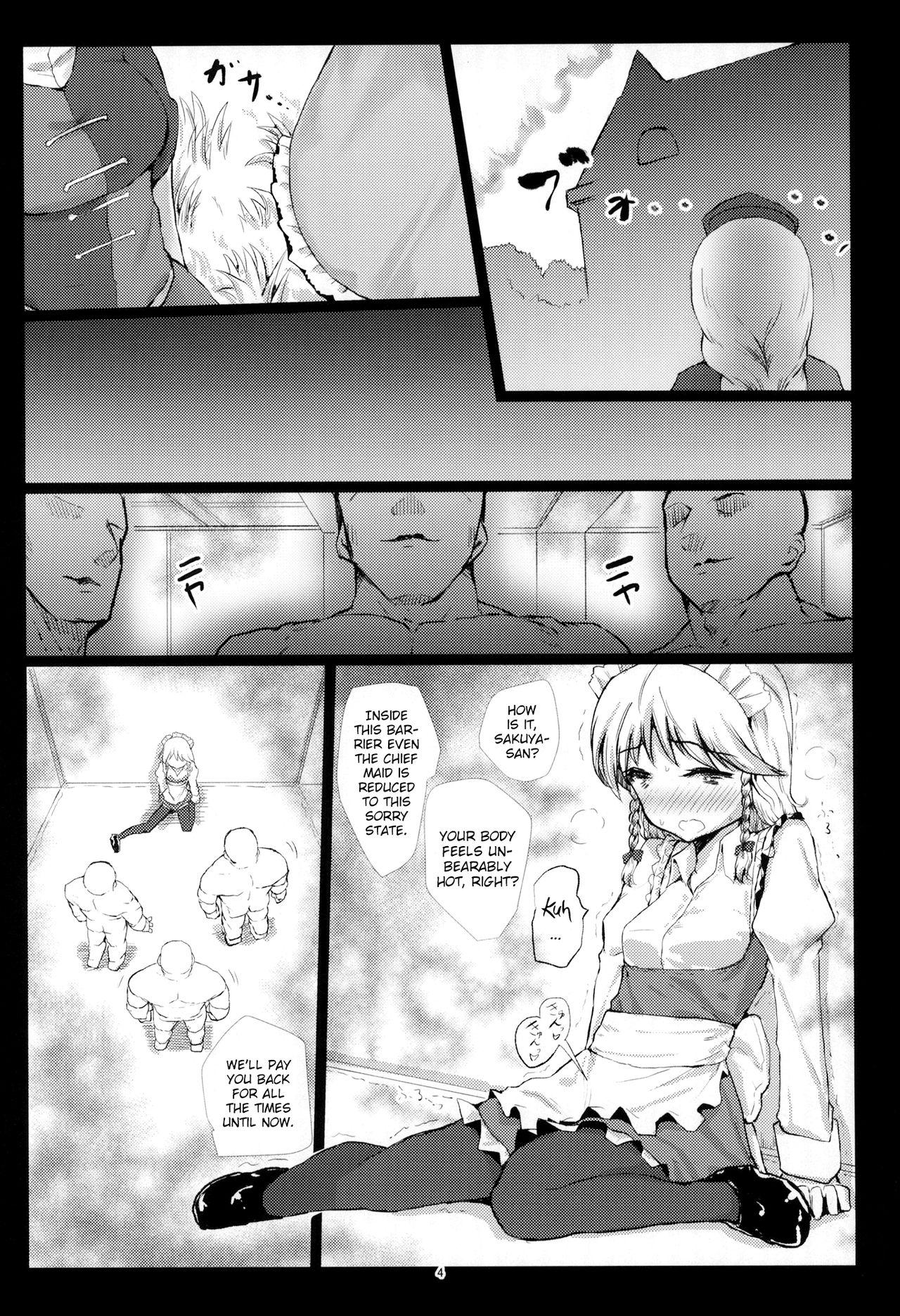 Family Porn FLESH HOLE - Touhou project Double Blowjob - Page 3