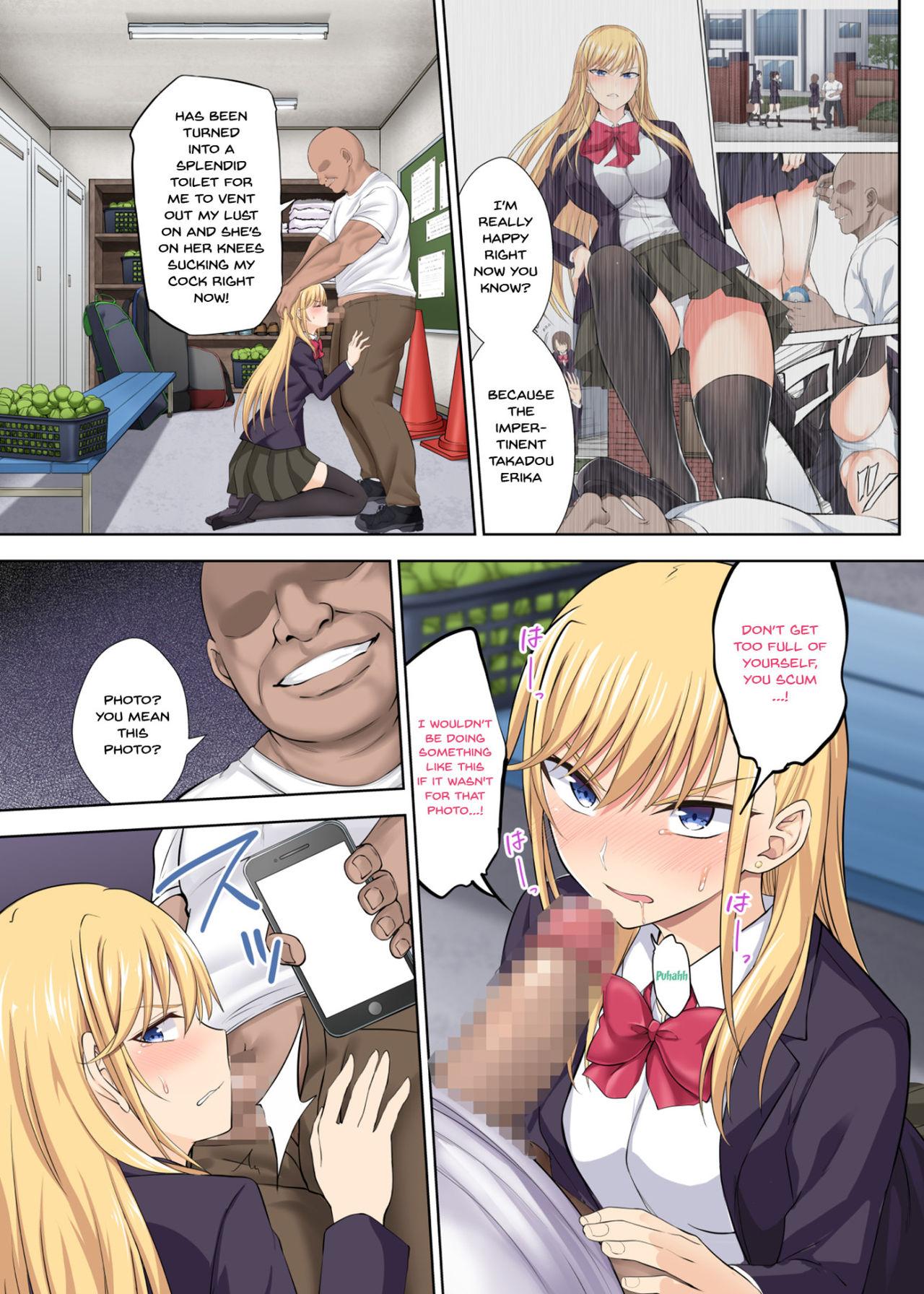 Gaygroup TenniCir no Joou ga Bihin no Chinpo Cleaner ni Otosareru Hanashi | A Story Of The Tennis Queen Falling Into Being Cock Cleaner Public Fuck - Page 3