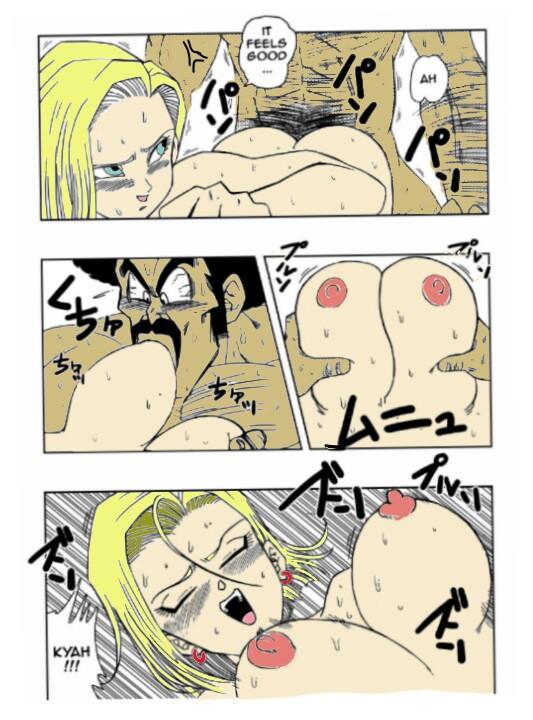 18-gou to Mister Satan!! Seiteki Sentou! | Android N18 and Mr. Satan!! Sexual Intercourse Between Fighters! 11