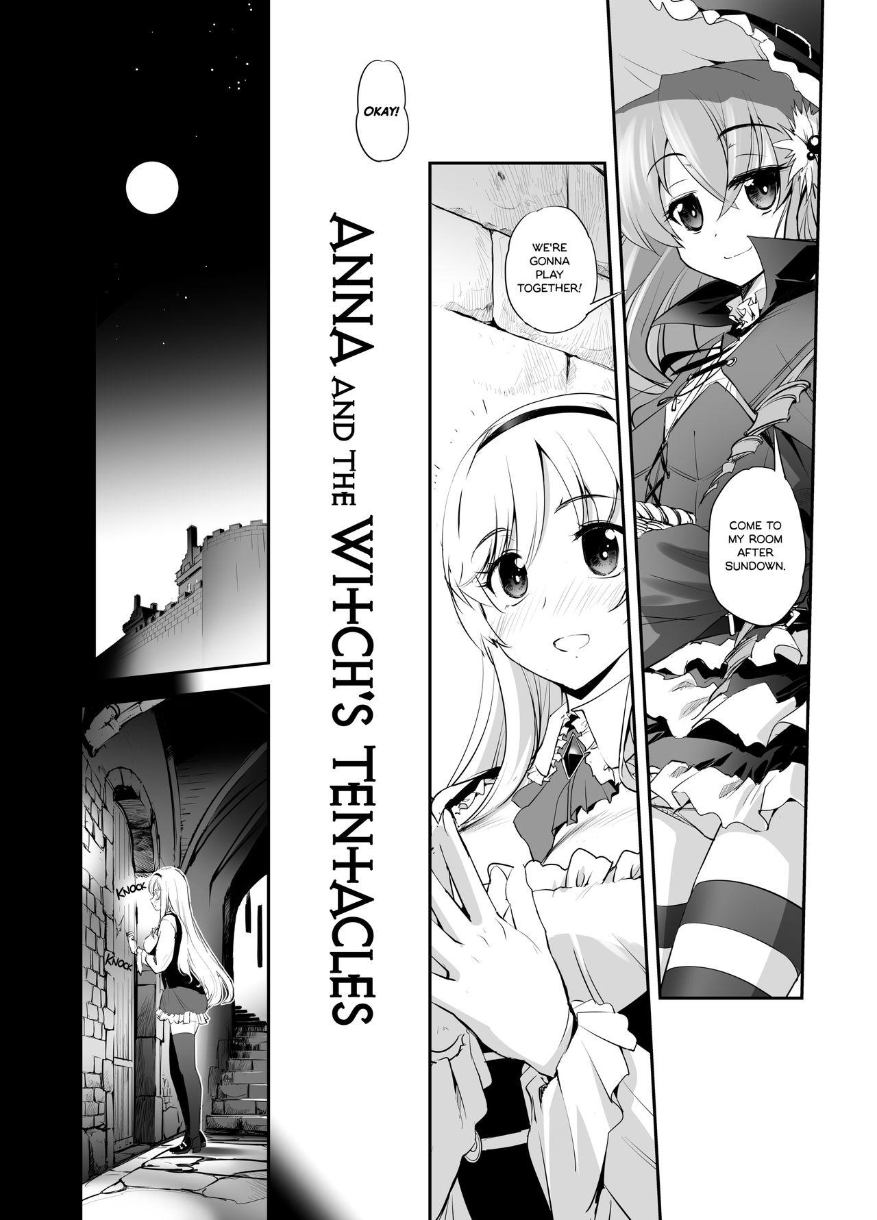 Massage Creep Anna to Majo no Shokushu Yuugi | Anna and the Witch's Tentacles - Sennen sensou aigis Whooty - Page 5