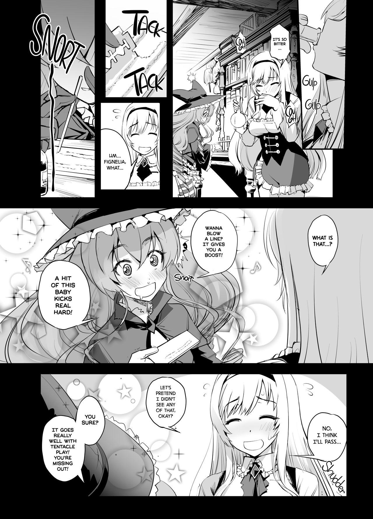 Vintage Anna to Majo no Shokushu Yuugi | Anna and the Witch's Tentacles - Sennen sensou aigis Dotado - Page 7