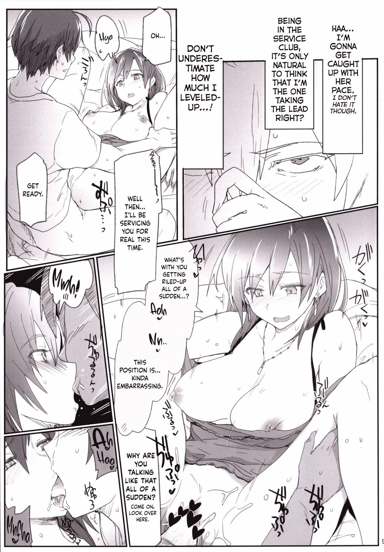 Cum On Tits Houshi-bu no Seiteki na Katsudou no Seika. - Yahari ore no seishun love come wa machigatteiru Oral Porn - Page 8