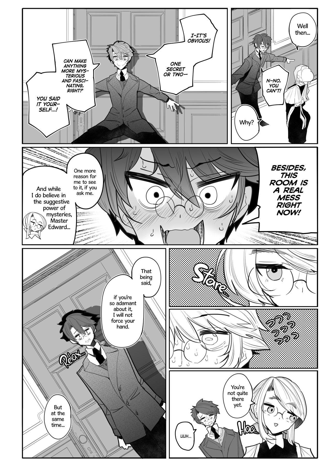 Tgirl Shinshi Tsuki Maid no Sophie-san 3 | Gentleman’s Maid Sophie 3 - Original Rough Sex Porn - Page 9