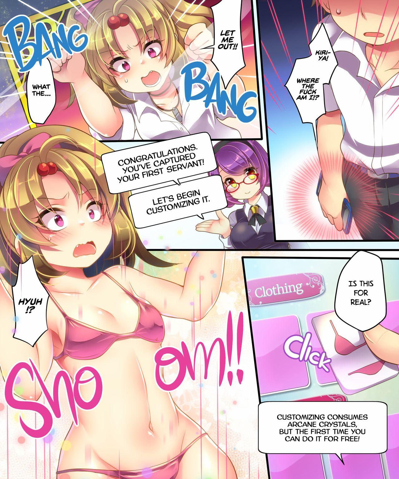 Sfm Mahou no Appli de Shinyuu o TS Servant ni Shite mita Kekka www | What Happens When You Gender Bend Close Friends With A Magic App lol - Original Teenage Porn - Page 5