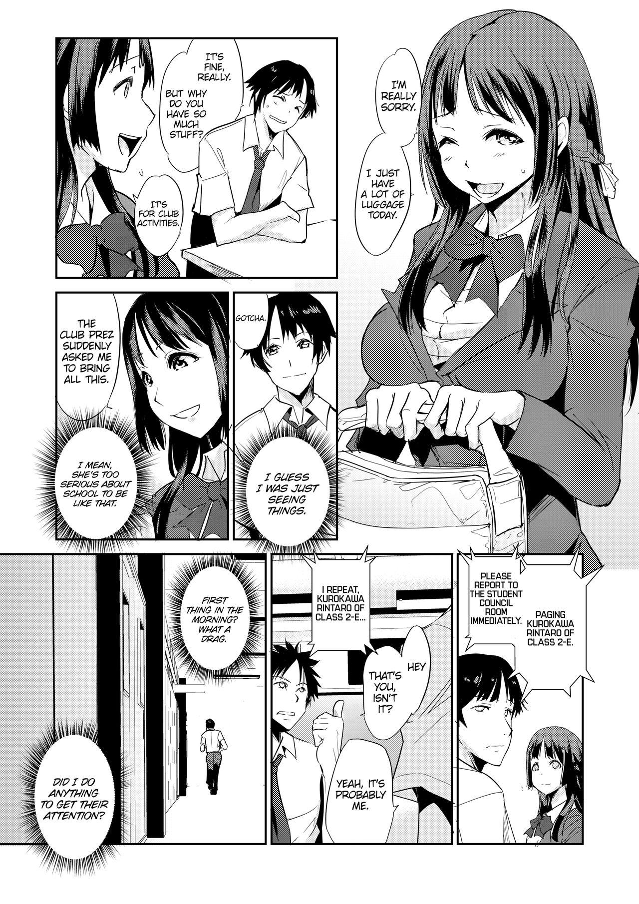 Pau Zettai fukujuu! Hatsujō JK kousei puroguramu 1-shou： Ochikobore no JK o hame choukyou 1 | Sexual Correction Officer Ch.1： Rebellious School Girl Rehab! 1 Omegle - Page 4