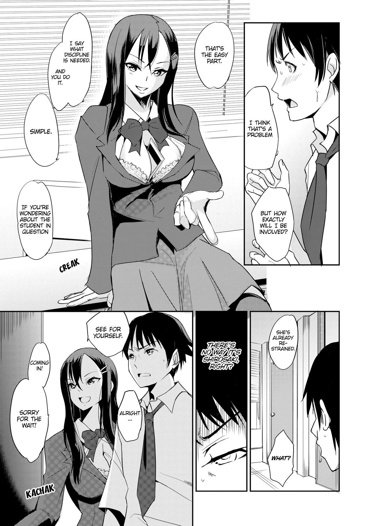 Colegiala Zettai fukujuu! Hatsujō JK kousei puroguramu 1-shou： Ochikobore no JK o hame choukyou 1 | Sexual Correction Officer Ch.1： Rebellious School Girl Rehab! 1 Fingers - Page 8