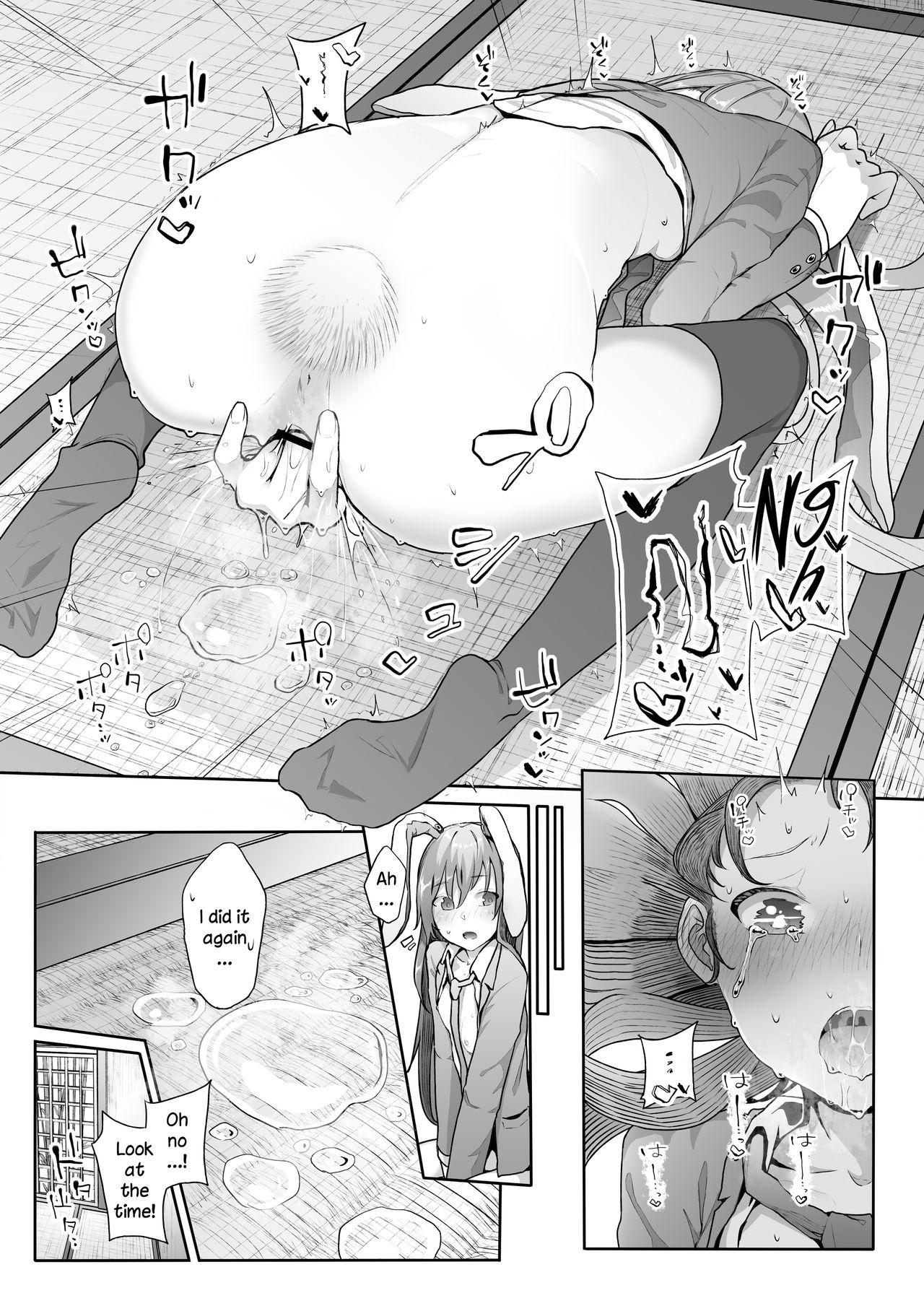 One Hatsujou Usagi no Yoru wa Nagai | The Long Night of a Rabbit in Heat - Touhou project Blackwoman - Page 6