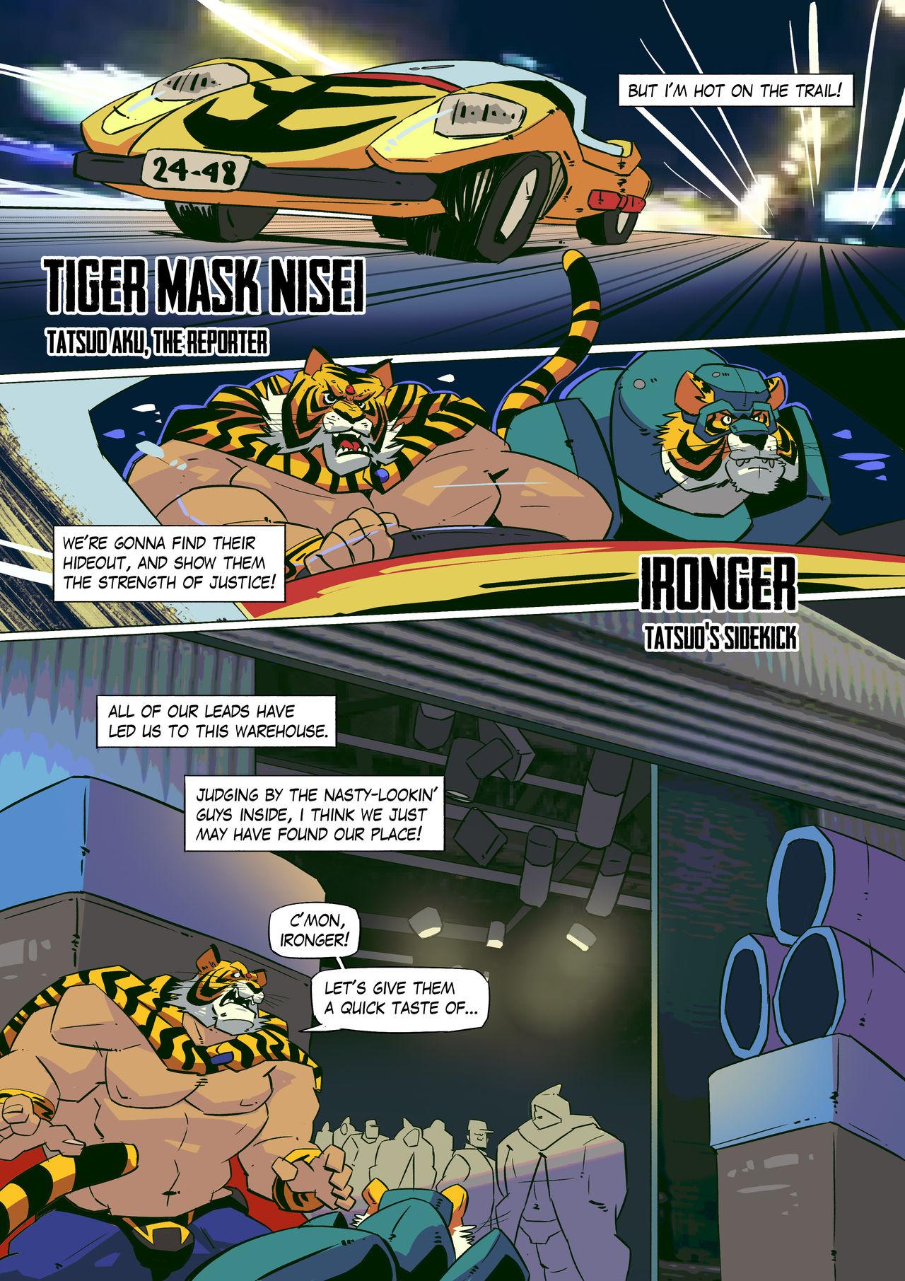 Gay Theresome Tigermask X HD - Tiger mask Family Taboo - Page 5