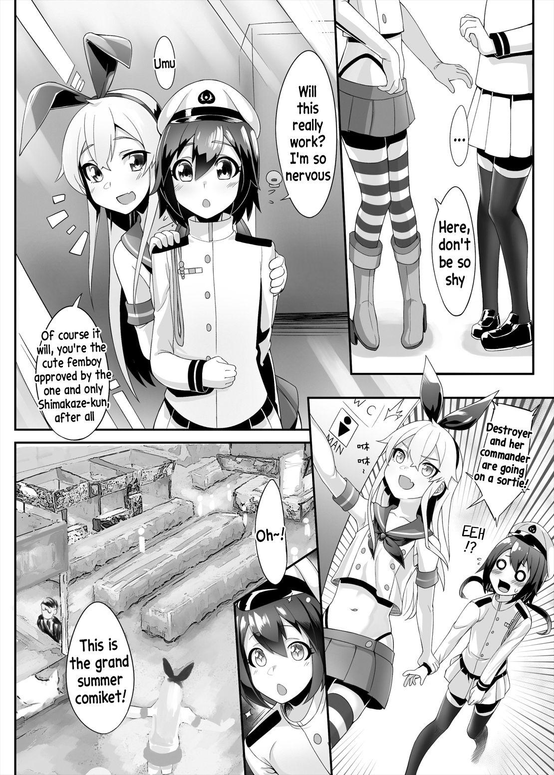 Gay Hunks Shimakaze-kun demo Koigashitai - Kantai collection Girlfriends - Page 4