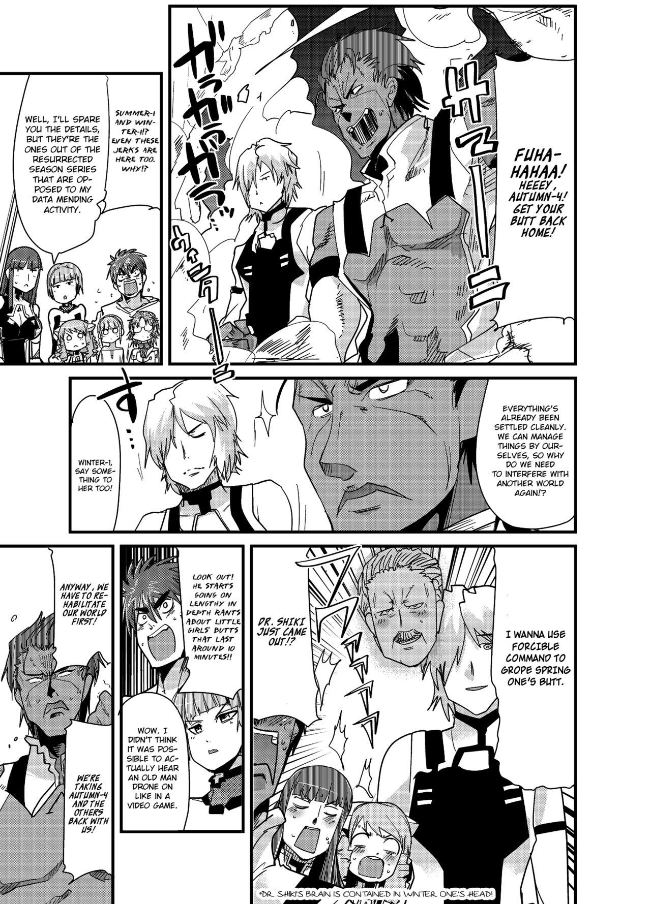 Lez Hardcore Boku no Watashi no Super Bobobbo Taisen ACE.LR - Super robot wars | super robot taisen Tranny - Page 8