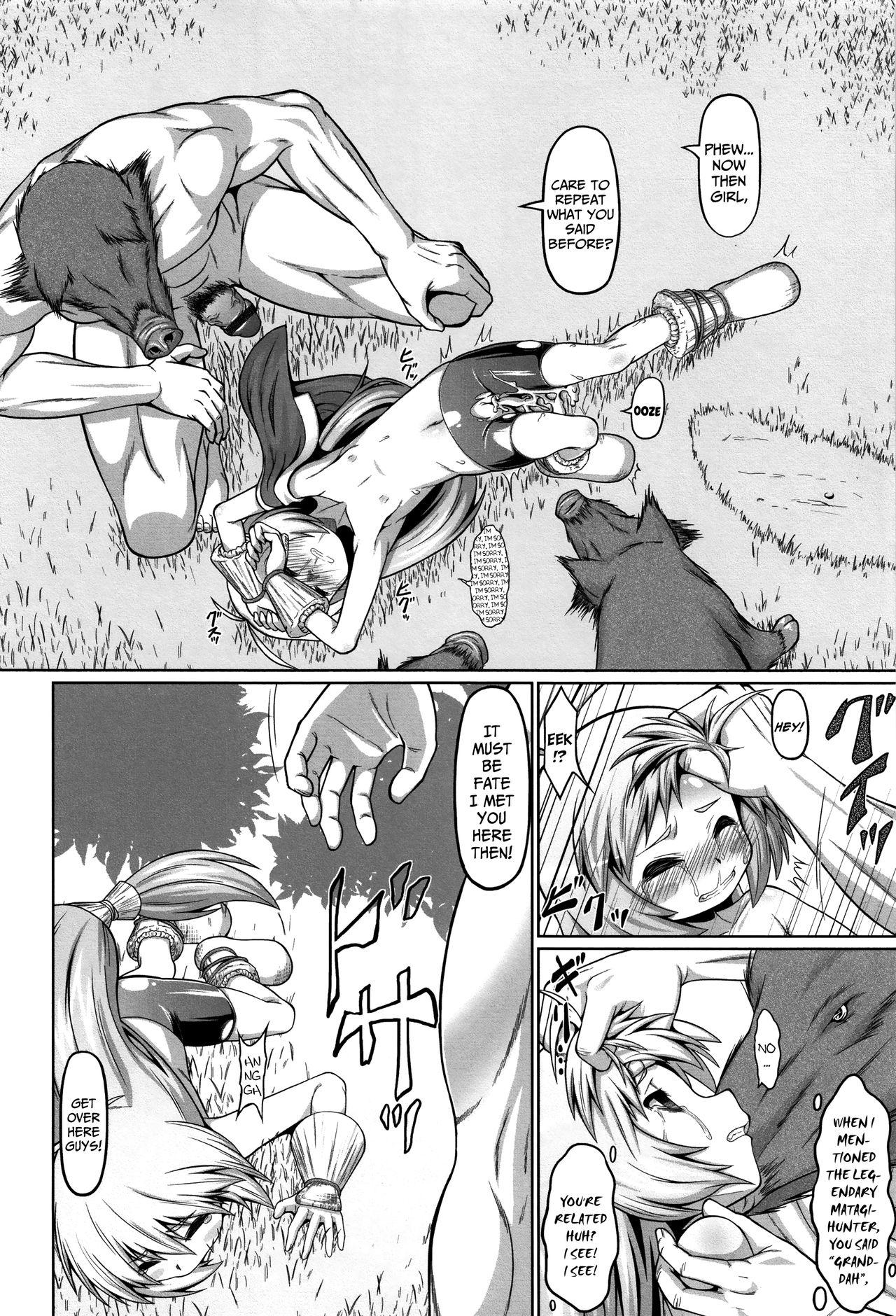Cachonda Matagi ga Emono ni Kaeriuchi de | When A Matagi-Hunter Becomes the Hunted Best Blowjobs Ever - Page 10