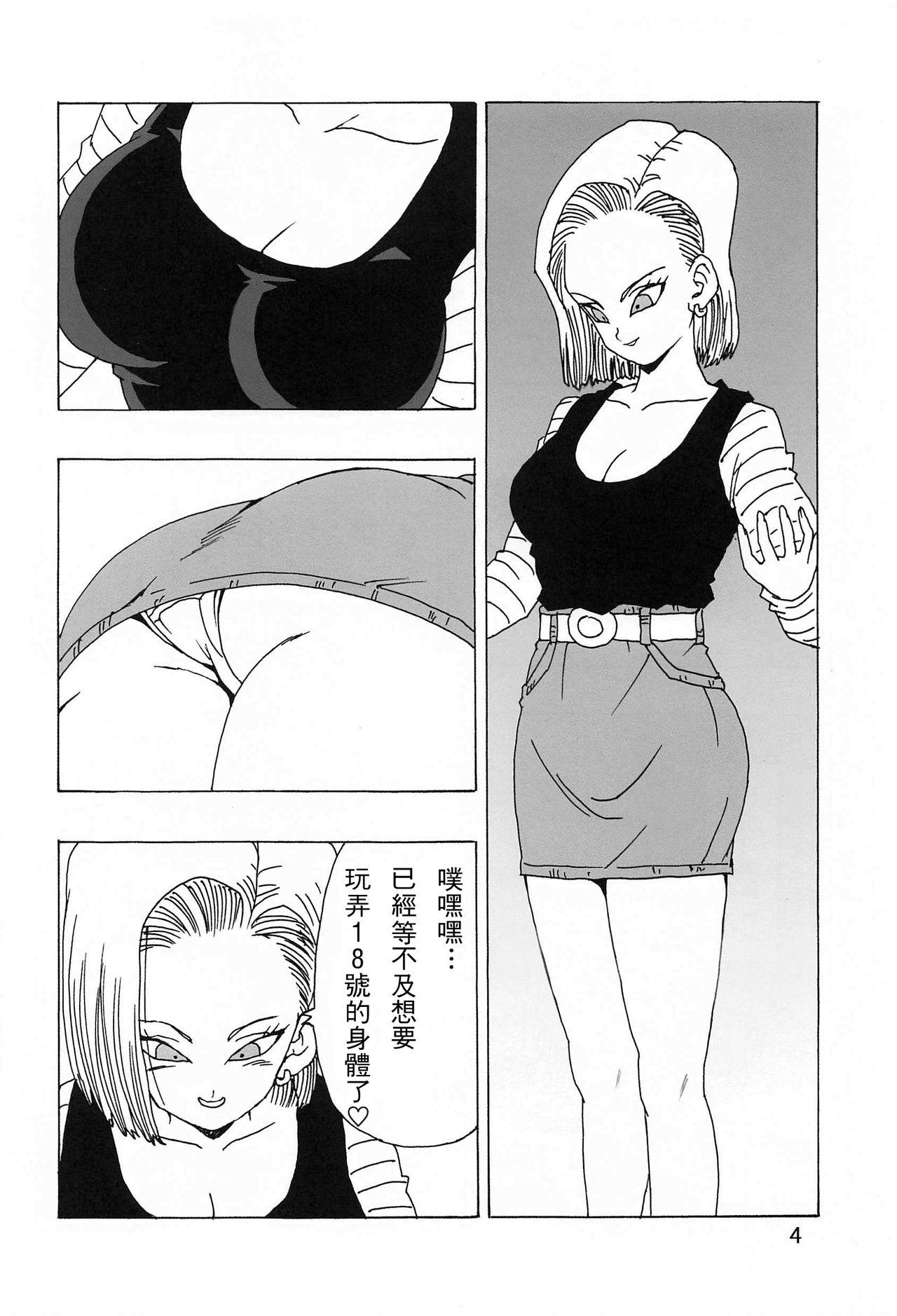 Solo Female 18-gou LOVE - Dragon ball z Bizarre - Page 6