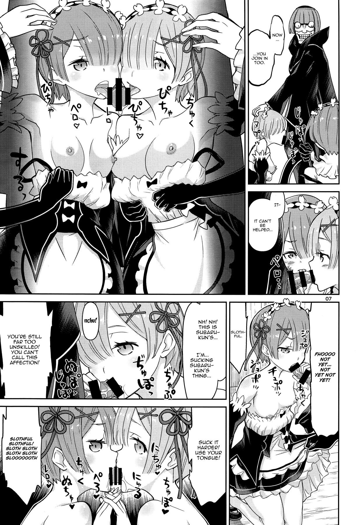 Tits Twin Candy - Re zero kara hajimeru isekai seikatsu Hot Pussy - Page 6