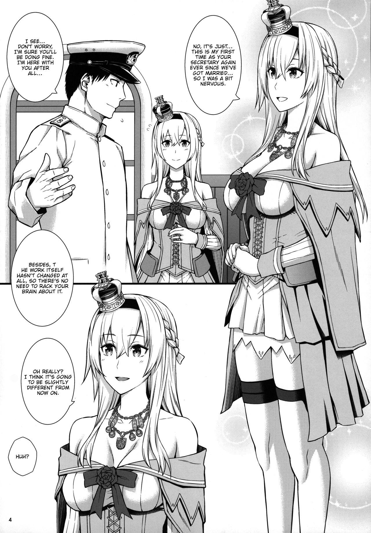 Chica War-sama wa Seiyoku ga Tsuyoi. | Her Majesty Warspite has a strong sex drive. - Kantai collection Gemidos - Page 5