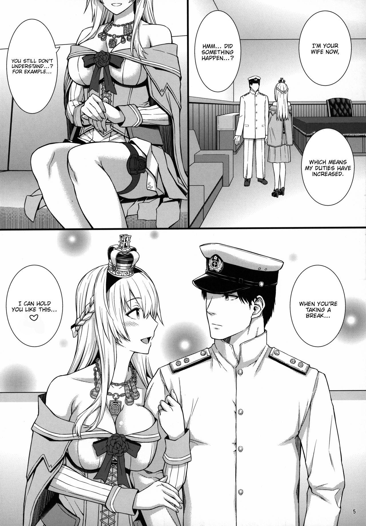 Chica War-sama wa Seiyoku ga Tsuyoi. | Her Majesty Warspite has a strong sex drive. - Kantai collection Gemidos - Page 6