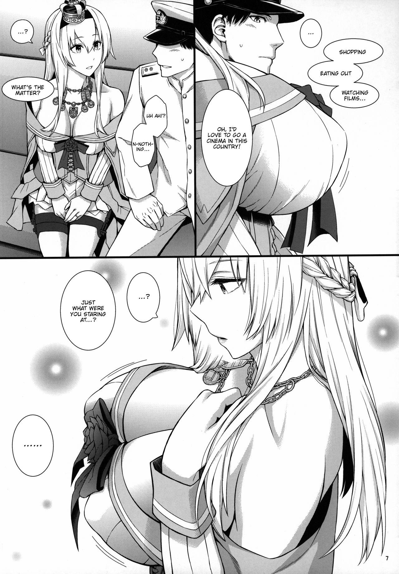 Chica War-sama wa Seiyoku ga Tsuyoi. | Her Majesty Warspite has a strong sex drive. - Kantai collection Gemidos - Page 8