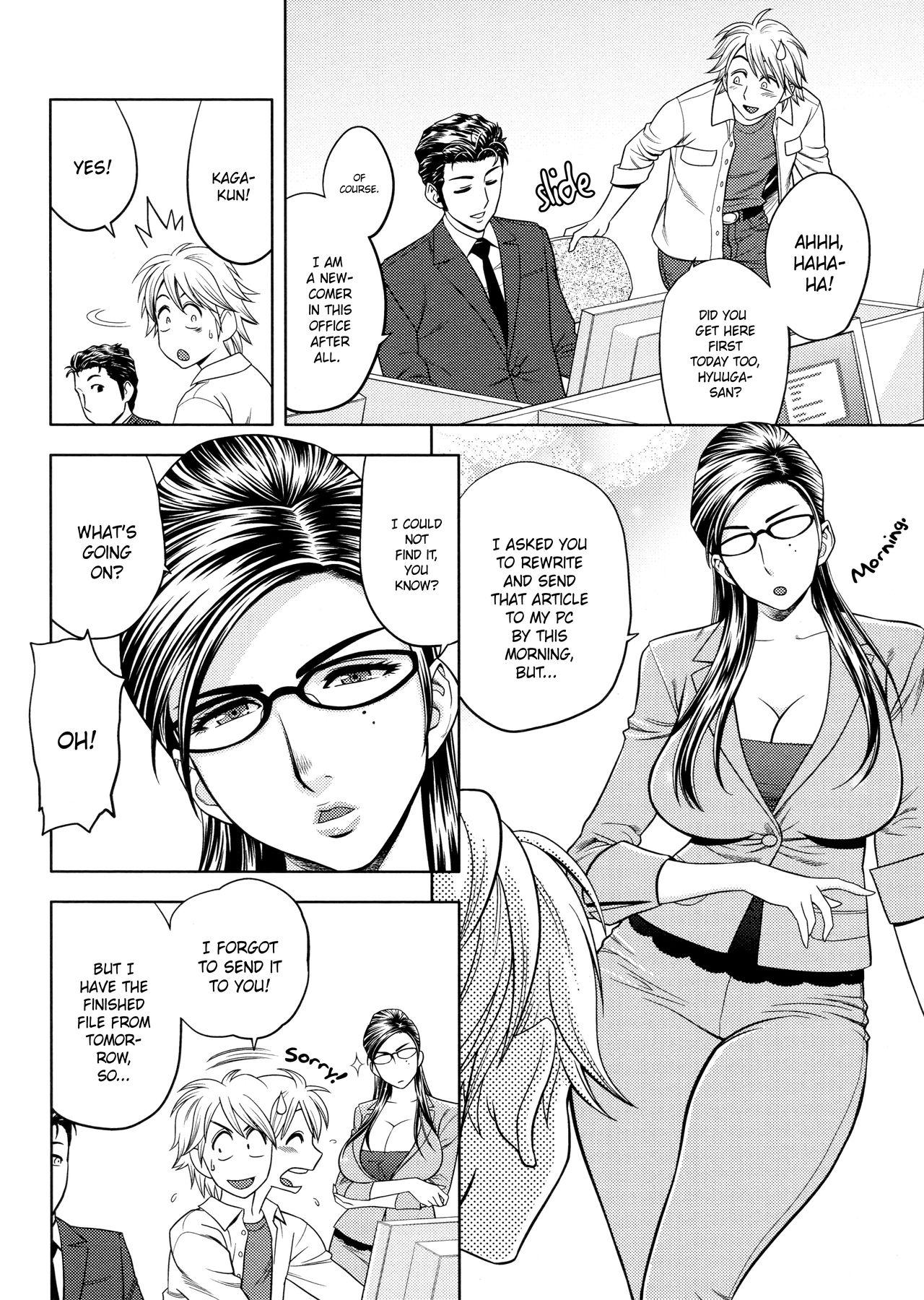 [Tatsunami Youtoku, Yamasaki Masato] Bijin Henshuu-chou no Himitsu | Beautiful Editor-in-Chief's Secret Ch. 1-8 [English] [Forbiddenfetish77, Red Vodka, Crystalium, CEDR777] [Decensored] 70