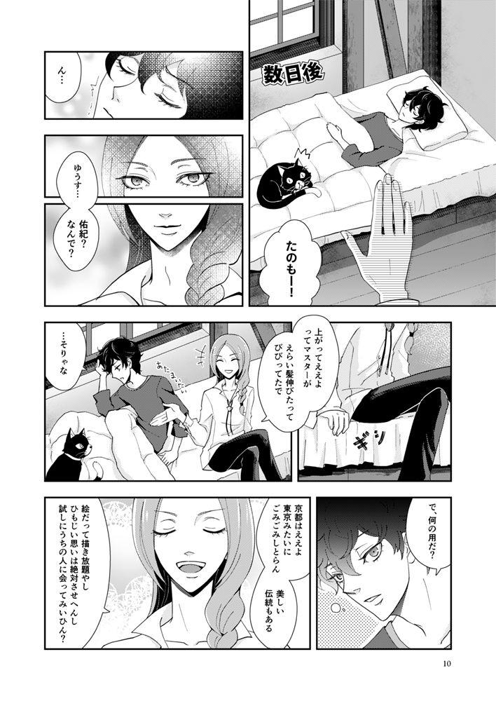 Brunette [Machi @ 12 Tsuki Maki Fuji Shinkan] [Web Sairoku] Shu Kita Shoki-an Yuusuke Mein ( ? ) Manga - Persona 5 Dotado - Page 8