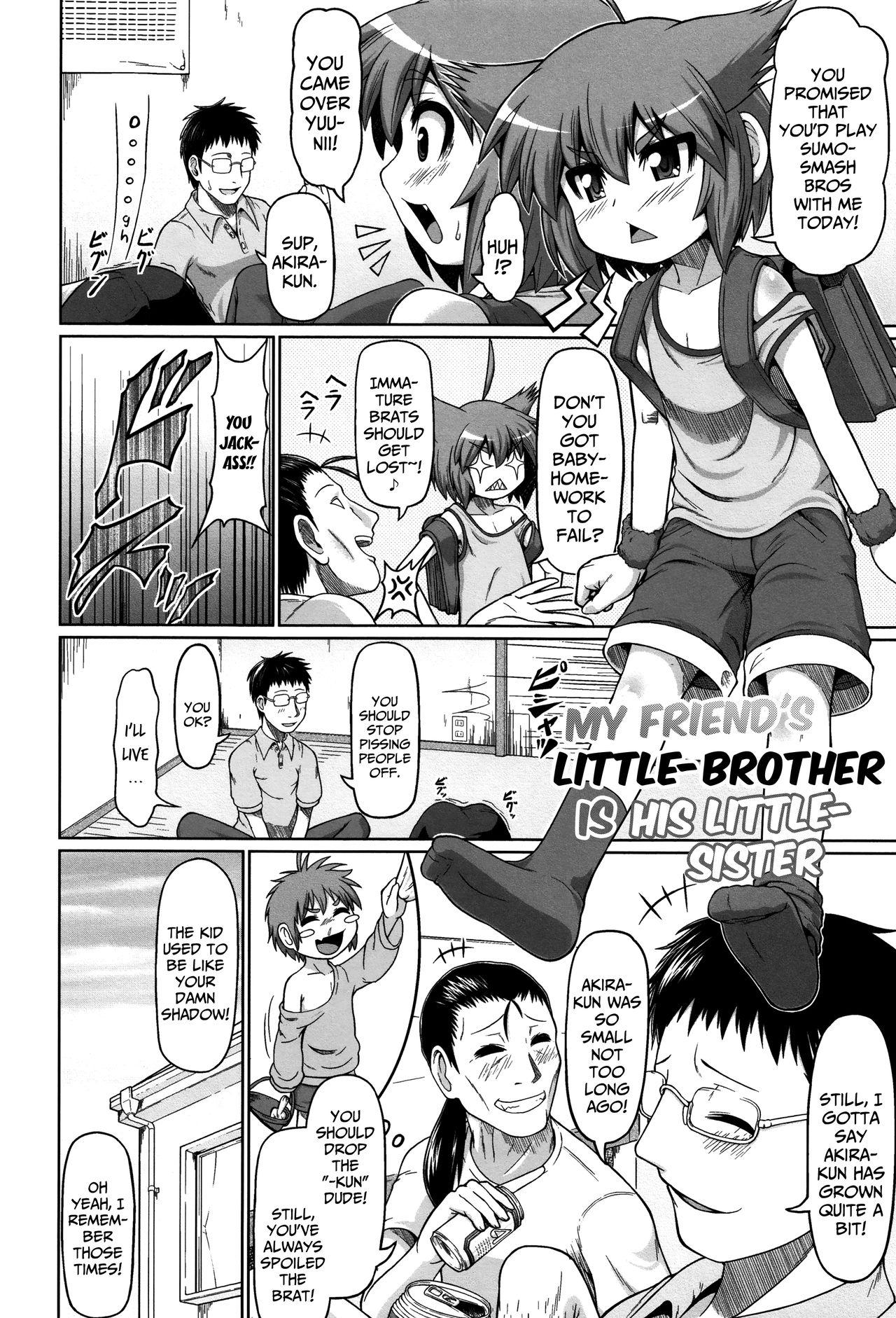 [Zenra Yashiki] Tomodachi no Otouto ga Imouto de | My Friend's Little-Brother is His Little-Sister (Okosama Basket) [English] {Mistvern + Bigk40k} 1