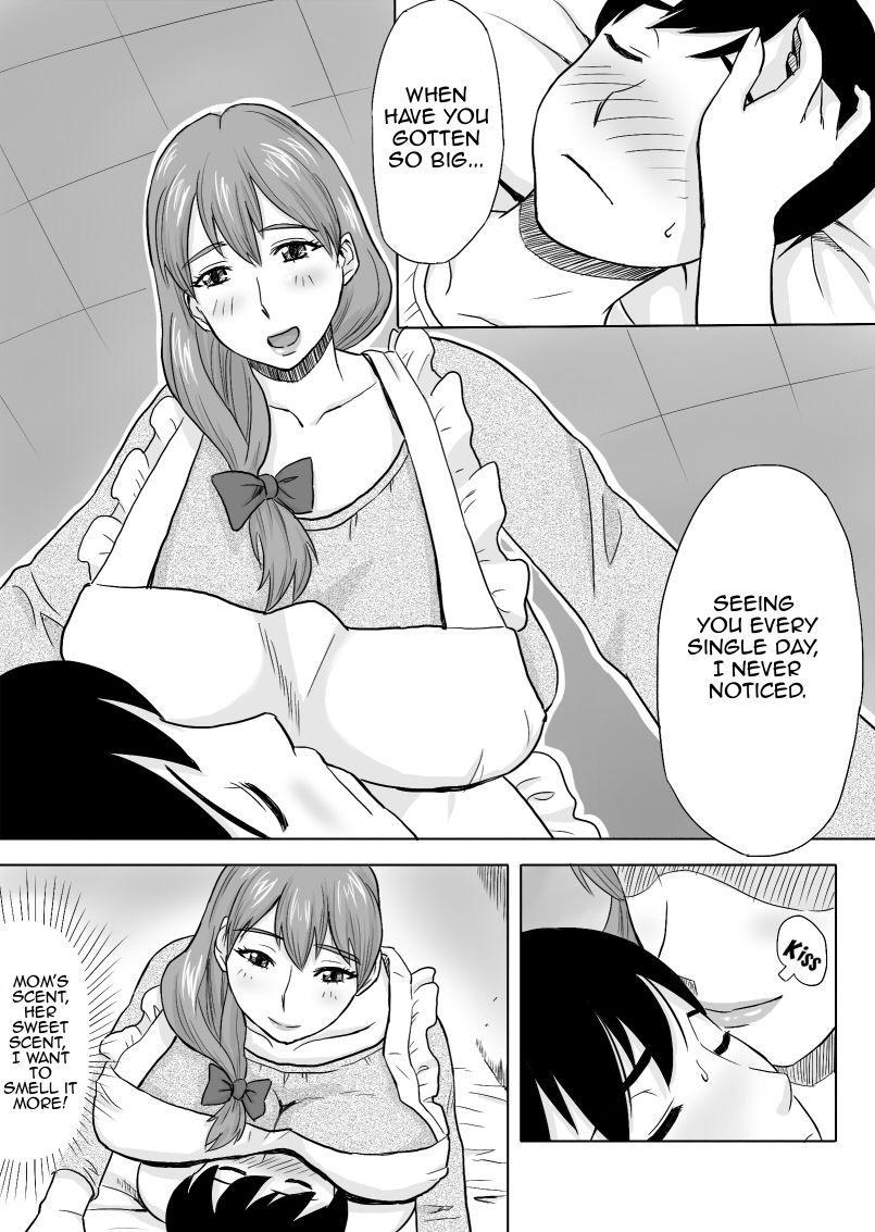 Ametuer Porn Mama wa Totsuzen Osottekita | Mom Suddenly Attacked Me - Original Porno 18 - Page 5