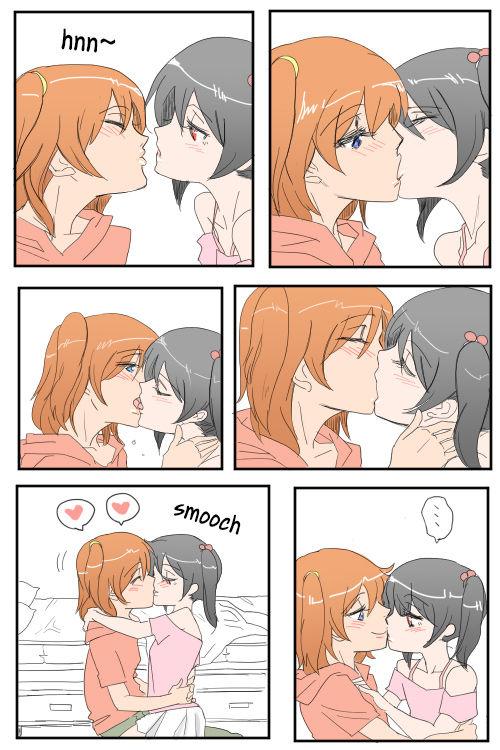 ほのにこがちゅっちゅﾁｭﾝﾁｭﾝしてるだけ | A Manga where Honoka and Nico-chan only do kissy kissy lovey dovey stuff! 3