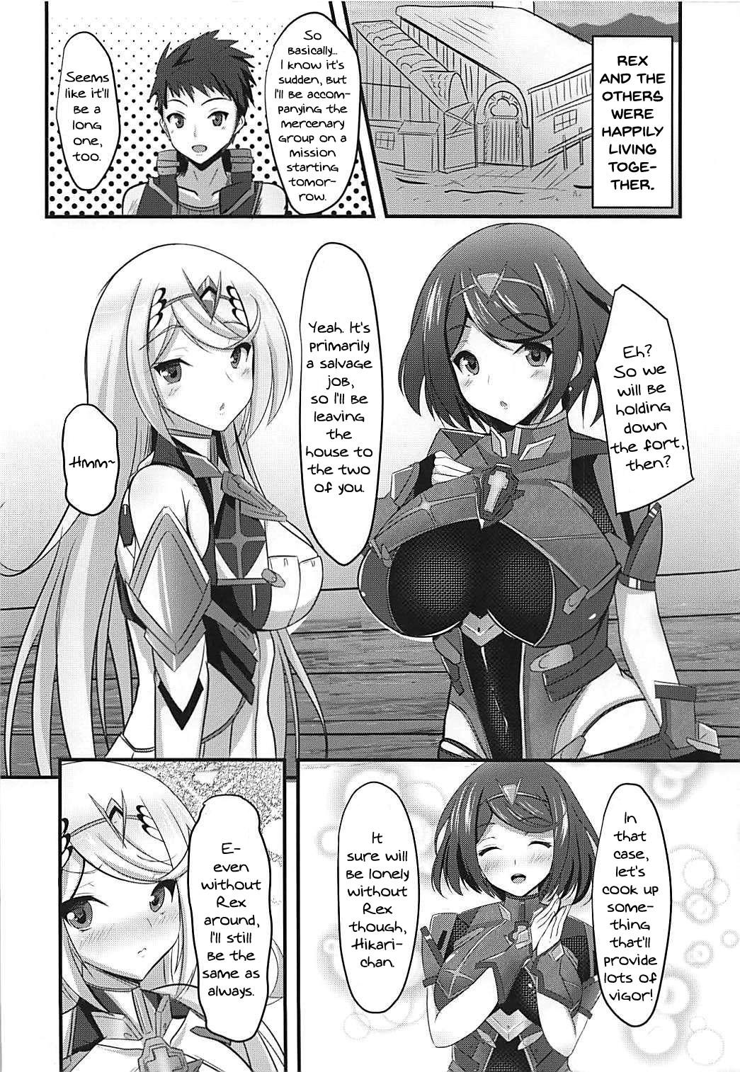 Brother Sister HOMUHIKAex - Xenoblade chronicles 2 Camporn - Page 3