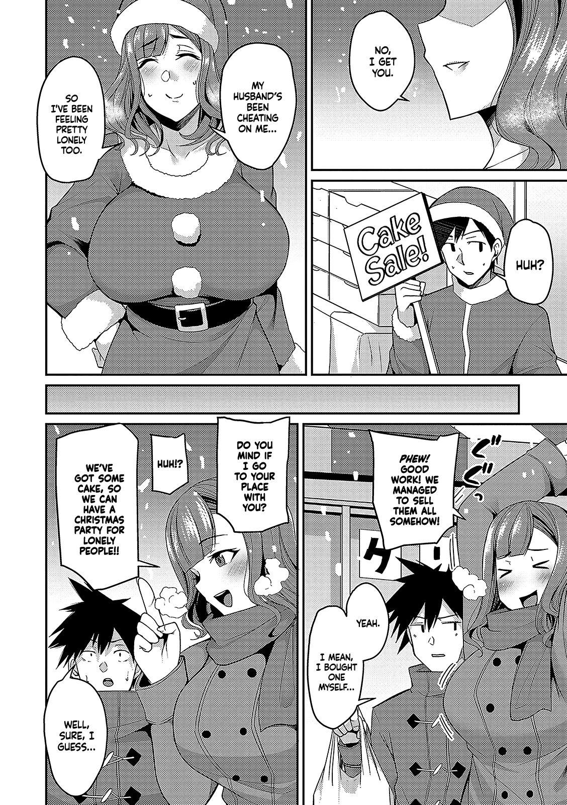 Tugging Hitozuma to Christmas | Christmas With A Married Woman Stepsis - Page 2