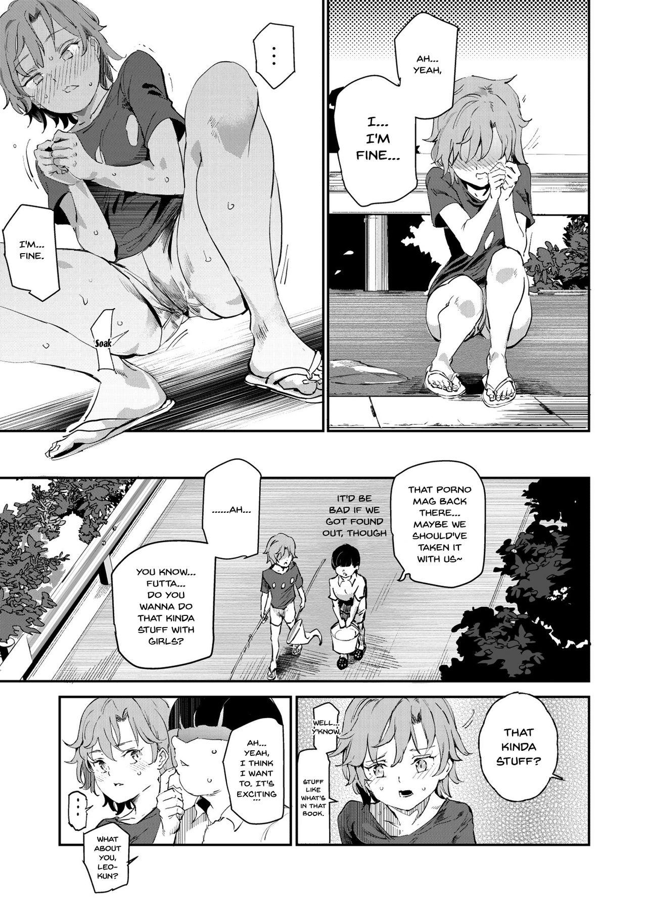 Bondagesex [Nyuu Koubou (Nyuu)] Boku no SeFri najimi ~ Dohentai Erohon o Mitsukete Shimatta Natsu ~ | My childhood sex friend ~the summer where we found that perverted book~ [English] [Maou Zenigame/ Lance] [Digital] - Original Gay Gangbang - Page 10