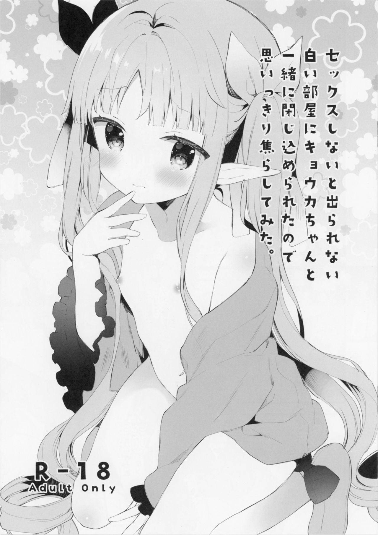 Stepsis sex shinai to derarenai shiroi heya ni kyouka-chan to issho ni tojikomerareta no de omoikiri terashitemita. - Princess connect Belly - Page 1