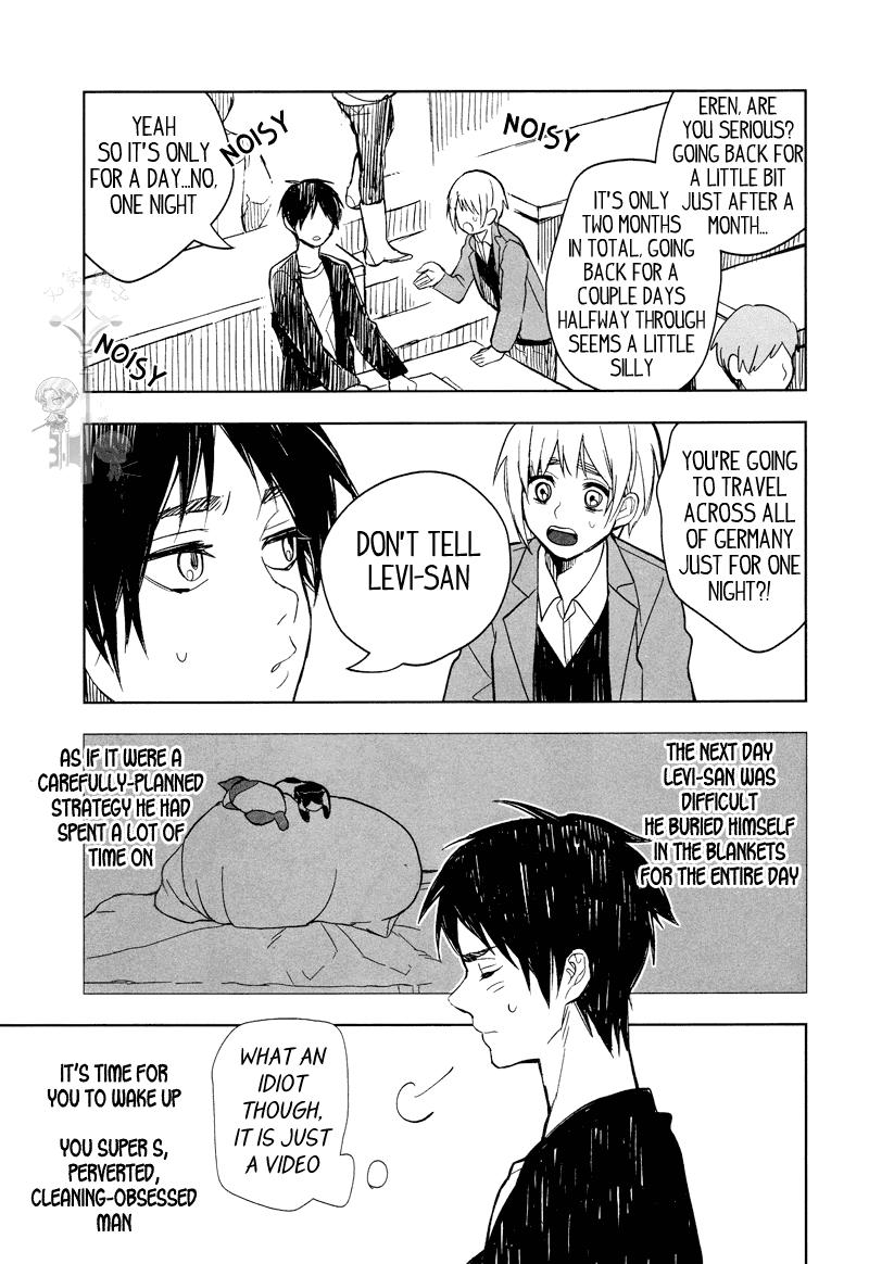 The Black and White Cat and Levi-san 32