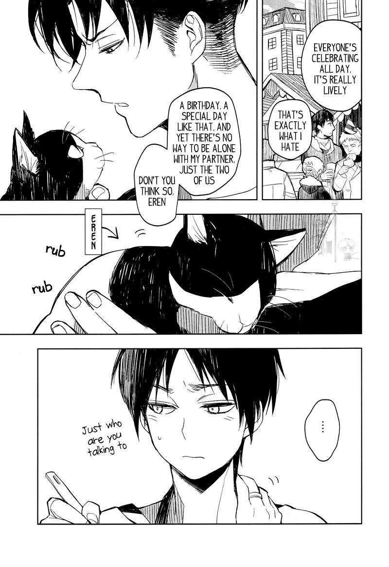 The Black and White Cat and Levi-san 6