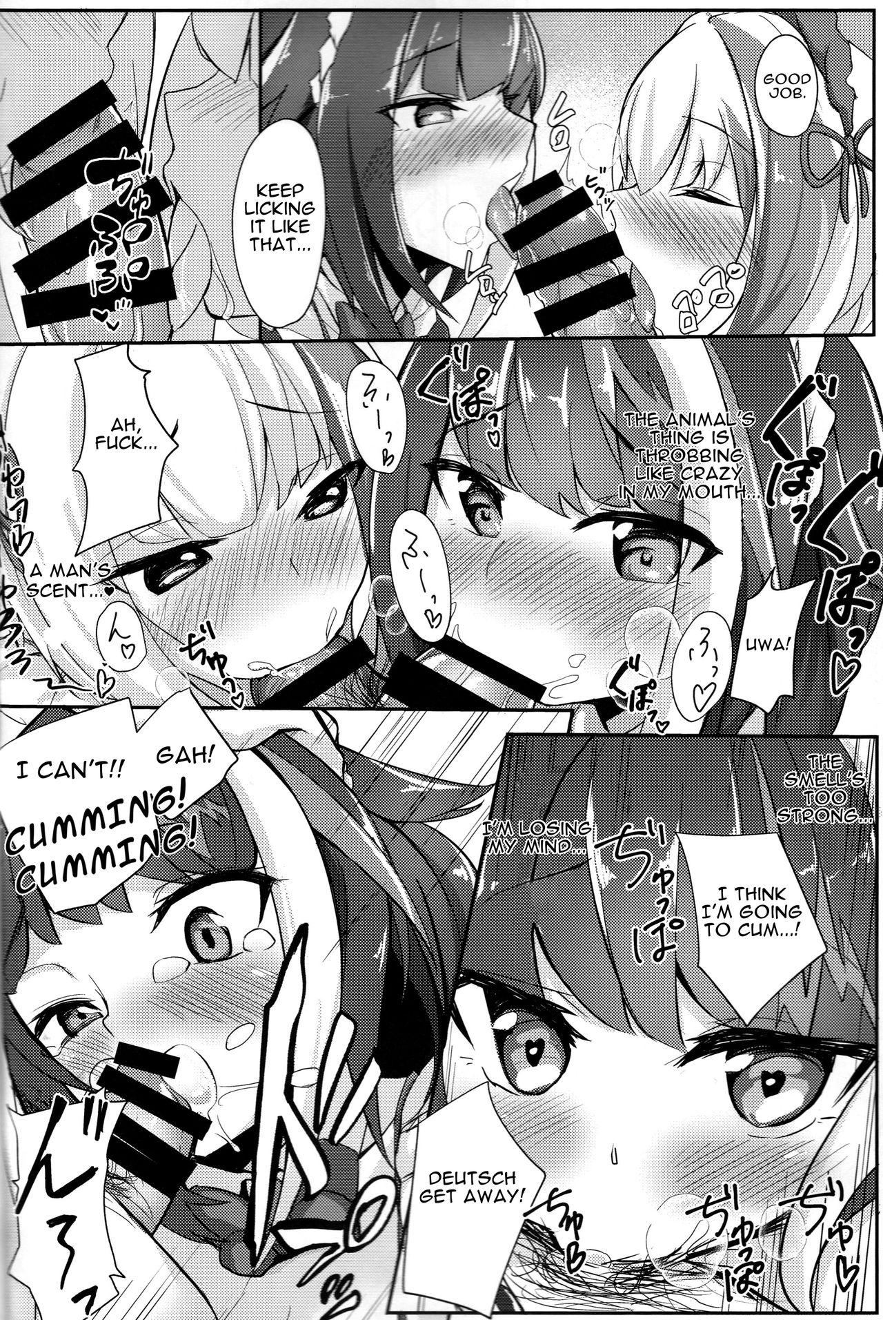 Desnuda (C96) [BINZOKO (sinobiin)] Deutsch to Do-Ecchi (Azur Lane) | Deutsch Double Ecchi [English] [Darg777] - Azur lane Teenpussy - Page 11