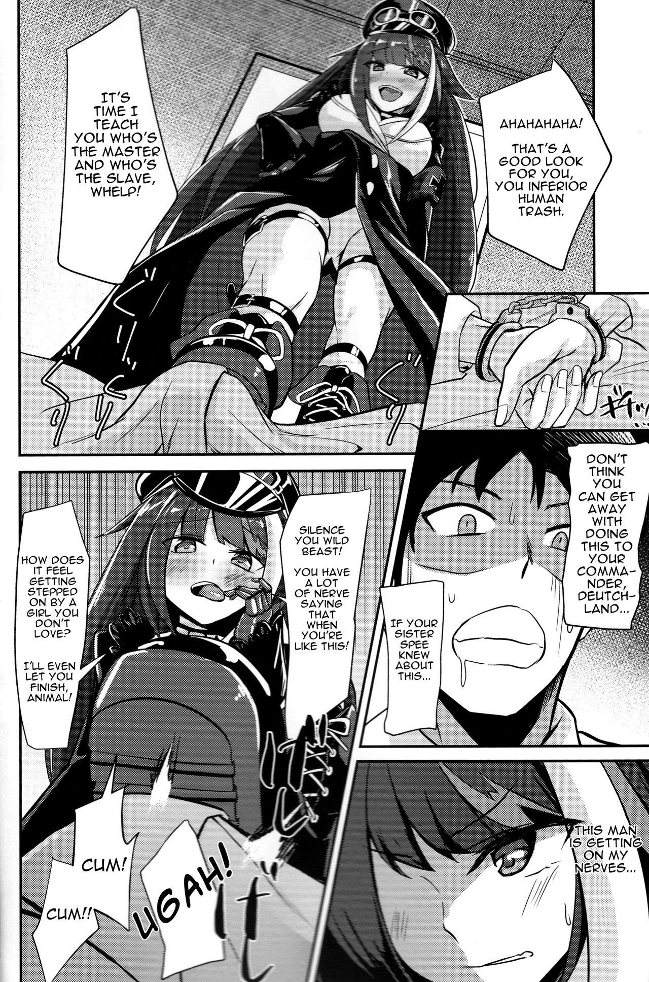 Soles (C96) [BINZOKO (sinobiin)] Deutsch to Do-Ecchi (Azur Lane) | Deutsch Double Ecchi [English] [Darg777] - Azur lane Amateur Porno - Page 3