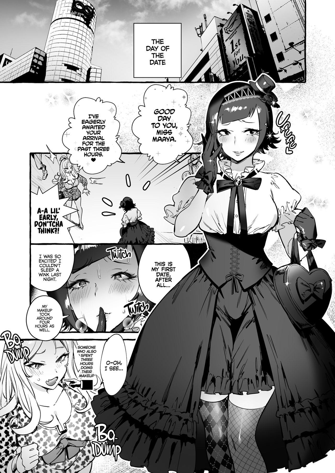 Pinoy [Hibon (Itami)] Futanari-san to Nonke-san♀Hatsu Date Hen | Straight Girl Meets Futa: The First Date [English] [2d-market.com] [Decensored] [Digital] - Original Gayporn - Page 11