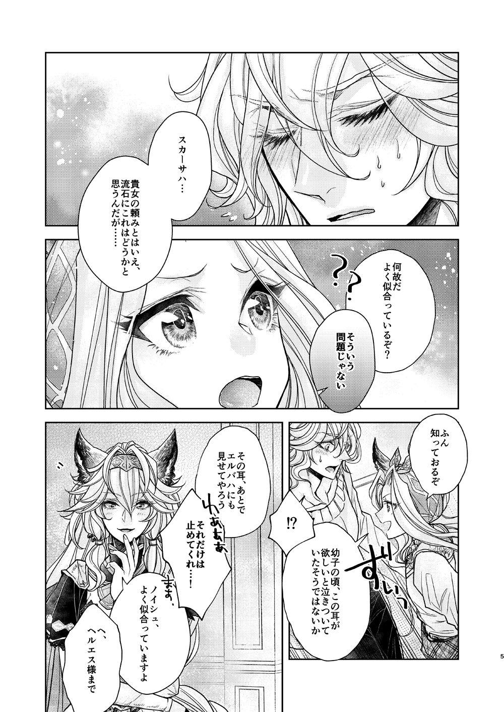 Aussie ある日、ケモ耳を買いまして - Granblue fantasy Body - Page 5