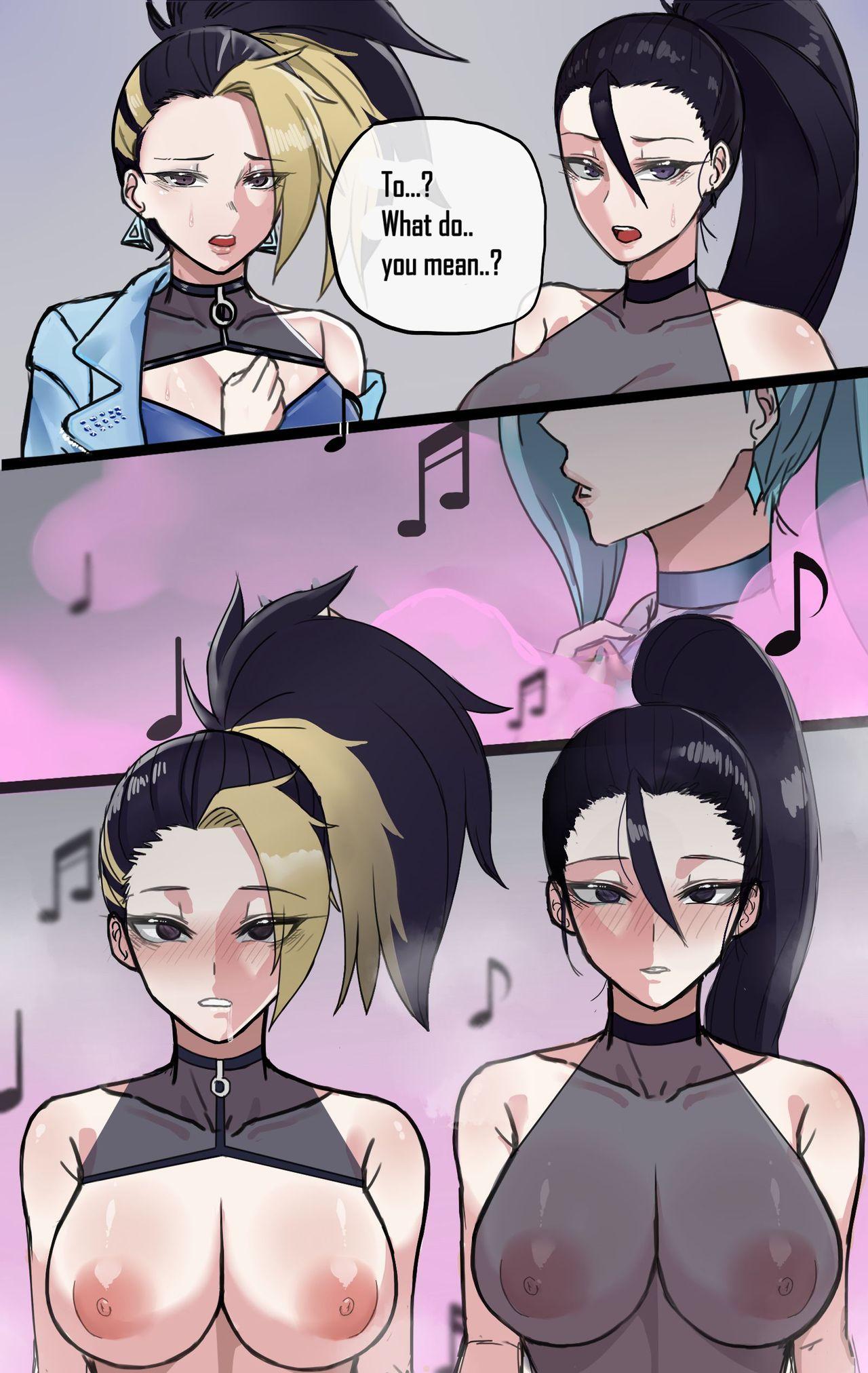 Bisexual Behind the scenes of K/DA comeback - League of legends Suruba - Page 5