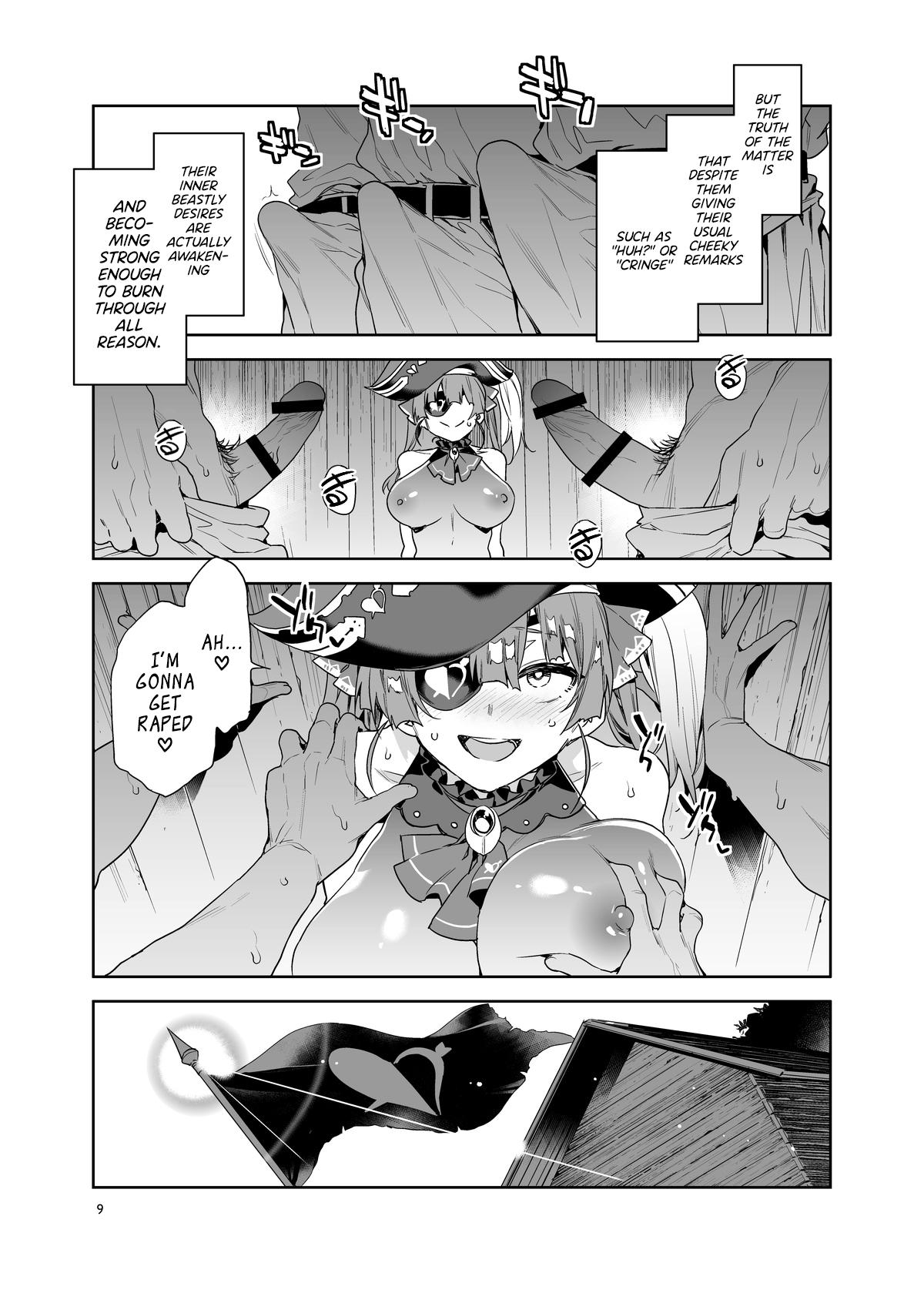 Corno Marine Senchou wa Hi Goui no Ue de Wakarasaretai | Captain Marine Wants to be Raped in a Non-Consensual Manner Blow Job - Page 10