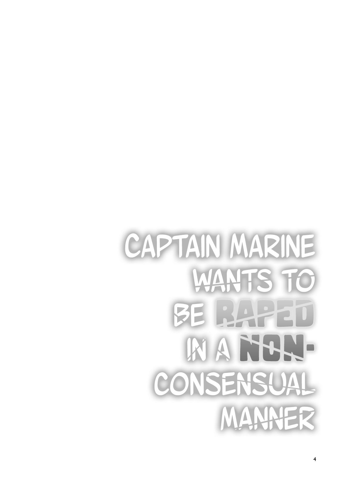 Marine Senchou wa Hi Goui no Ue de Wakarasaretai | Captain Marine Wants to be Raped in a Non-Consensual Manner 4